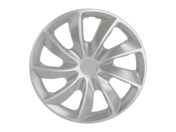Τάσια αυτοκινήτου WJ-5084-15-A - 15" ιντσών - Ασημί - 4 τμχ.