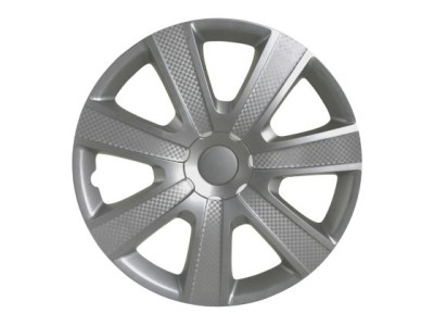 Τάσια αυτοκινήτου WJ-5085-13-A - 13" ιντσών - Ασημί - 4 τμχ.