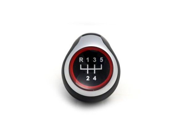 Λεβιές 5 ταχυτήτων για VW Golf 5 / 6 / 7 / Scirocco / Jetta / Eos - μαύρο / ασημί