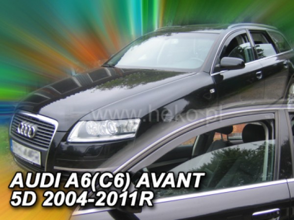 Ανεμοθραύστες Heko για Audi A6 (2004-2011) sedan - 4 τμχ. εμπρός και πίσω