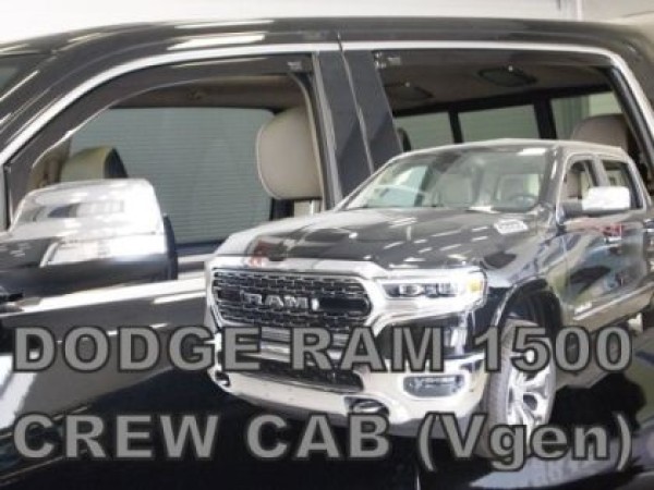 Ανεμοθραύστες Heko για Dodge RAM V Crew Cab (2019+) - 4τμχ. εμπρός και πίσω