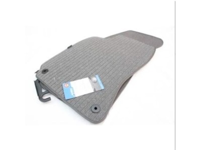 Πατάκια μοκέτα Petex για Vw Passast B5 / B5.5 (1997-2005) γκρι με στρόγγυλα κουμπώματα - 4τμχ.