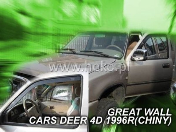 Ανεμοθραύστες Heko για Great Wall DEER (1996) 4 πορτο - 2 τμχ. εμπρός