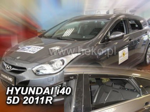 Ανεμοθραύστες Heko για Hyundai i40 (2011+) combi - 4 τμχ. εμπρός και πίσω