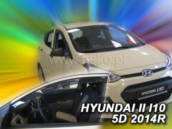Ανεμοθραύστες Heko για Hyundai i10 (2014+) 5 πορτο - 2 τμχ. εμπρός