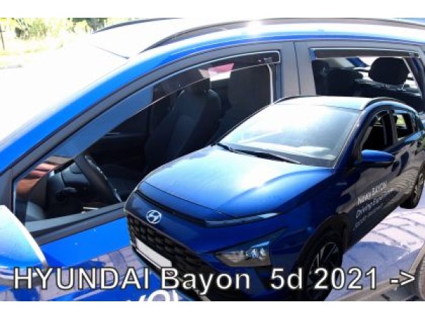Ανεμοθραύστες Heko για Hyundai Bayon (2021+) - 4τμχ. εμπρός και πίσω