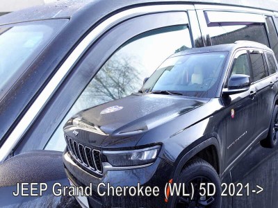 Ανεμοθραύστες Heko για Jeep Grand Cherokee V Long (2021+) - 4τμχ. εμπρός και πίσω