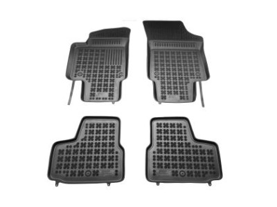 Λαστιχένια πατάκια Rezaw-Plast για Volkswagen UP / Skoda Citigo / Seat Mii (2012+) - τύπου σκαφάκι - 4τμχ.