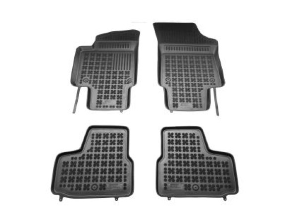 Λαστιχένια πατάκια Rezaw-Plast για Volkswagen UP / Skoda Citigo / Seat Mii (2012+) - τύπου σκαφάκι - 4τμχ.