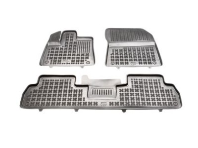Λαστιχένια πατάκια Rezaw-Plast για CITROEN Berlingo III (2018+) / FIAT Doblo III (2022+) / OPEL Combo E (2018+) / PEUGEOT Rifter / Partner III (2018+) / TOYOTA Proace CITY VERSO (2019+) - 2 μπροστινά και 1 πισινό - τύπου σκαφάκι - 3τμχ.