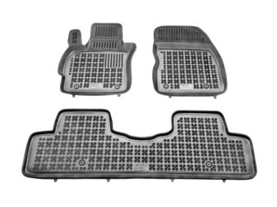 Λαστιχένια πατάκια Rezaw-Plast για Mazda 5 (2004+) - τύπου σκαφάκι - 3τμχ.