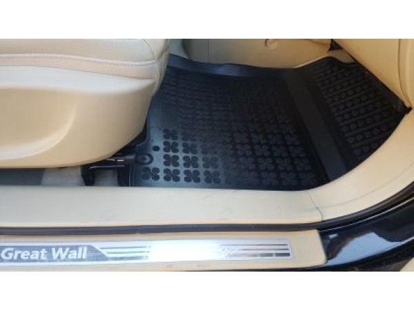 Λαστιχένια πατάκια Rezaw-Plast για HONDA CR-V IV (2012-2018) / GREAT WALL H6 - τύπου σκαφάκι - 3τμχ.