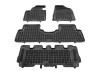 Λαστιχένια πατάκια Rezaw-Plast για Kia Sorento III (2015+) - 7 seats - τύπου σκαφάκι - 4τμχ.