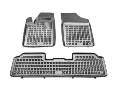 Λαστιχένια πατάκια Rezaw-Plast για PEUGEOT Partner / CITROEN Berlingo (1996-2008) - τύπου σκαφάκι - 3τμχ.
