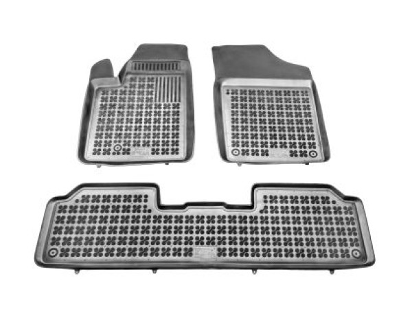 Λαστιχένια πατάκια Rezaw-Plast για PEUGEOT Partner / CITROEN Berlingo (1996-2008) - τύπου σκαφάκι - 3τμχ.