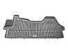 Λαστιχένια πατάκια Rezaw-Plast για CITROEN Jumper (2006+) / DODGE RAM Promaster (2020+) / FIAT Ducato III (2006+) / E-Ducato III (2021+) / OPEL Movano C III (2022+) / PEUGEOT Boxer II (2006+) - τύπου σκαφάκι - 1τμχ.