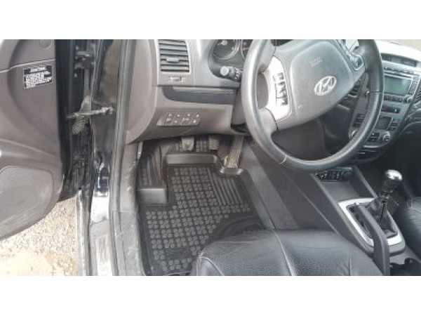 Λαστιχένια πατάκια Rezaw-Plast για Hyundai I Santa Fe (2007-2012) - τύπου σκαφάκι - 4τμχ.