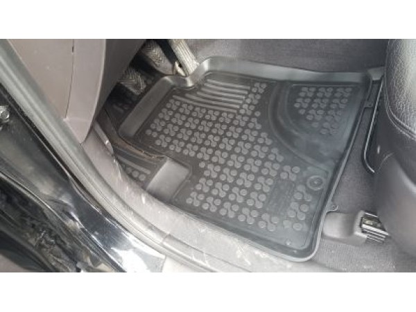 Λαστιχένια πατάκια Rezaw-Plast για Hyundai I Santa Fe (2007-2012) - τύπου σκαφάκι - 4τμχ.