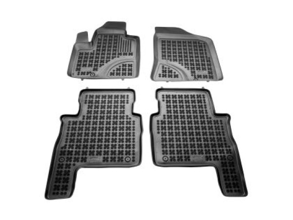 Λαστιχένια πατάκια Rezaw-Plast για Hyundai I Santa Fe (2007-2012) - τύπου σκαφάκι - 4τμχ.