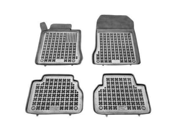 Λαστιχένια πατάκια Rezaw-Plast για Mercedes W210 E-Class (1995-2003) - τύπου σκαφάκι - 4τμχ.