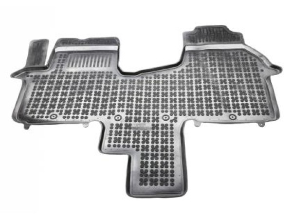 Λαστιχένια πατάκια Rezaw-Plast για Renault Trafic III (2014-2019) - front for 2 persons (1 row of seats) - τύπου σκαφάκι - 1τμχ.