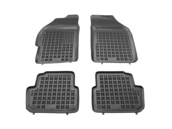 Λαστιχένια πατάκια Rezaw-Plast για CHEVROLET Spark III (2009-2012) - pre facelifting - τύπου σκαφάκι - 4τμχ.
