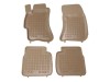 Λαστιχένια πατάκια Rezaw-Plast για Subaru Impreza (2007+)/ Forester (2008-2013) / Legacy (2004-2009) - τύπου σκαφάκι - μπεζ - 4τμχ.