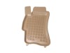 Λαστιχένια πατάκια Rezaw-Plast για Subaru Impreza (2007+)/ Forester (2008-2013) / Legacy (2004-2009) - τύπου σκαφάκι - μπεζ - 4τμχ.