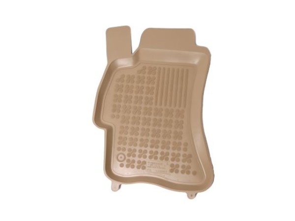 Λαστιχένια πατάκια Rezaw-Plast για Subaru Impreza (2007+)/ Forester (2008-2013) / Legacy (2004-2009) - τύπου σκαφάκι - μπεζ - 4τμχ.