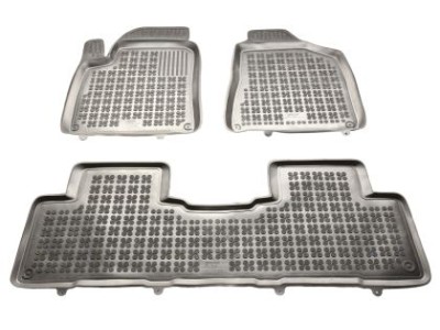 Λαστιχένια πατάκια Rezaw-Plast για Ssangyong Korando (2011-2019) τύπου σκαφάκι - 3τμχ.
