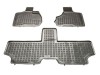 Λαστιχένια πατάκια Rezaw-Plast για CHRYSLER Voyager IV (2001-2007) - 7-seater version - τύπου σκαφάκι - 3τμχ.