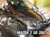 Ανεμοθραύστες Heko για Mazda 2 (2007-2009) 5 πορτο - 4 τμχ. εμπρός και πίσω
