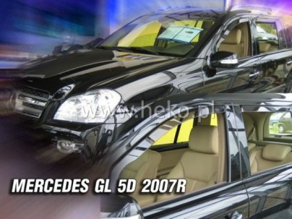 Ανεμοθραύστες Heko για Mercedes GL X164 (2007-2013) 5 πορτο - 2 τμχ. εμπρός