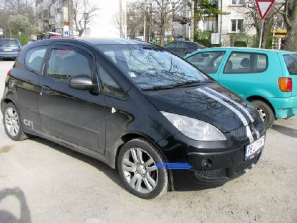 Ανεμοθραύστες Heko για Mitsubishi Colt (2004-2012) 5 πορτο - 4 τμχ. εμπρός και πίσω