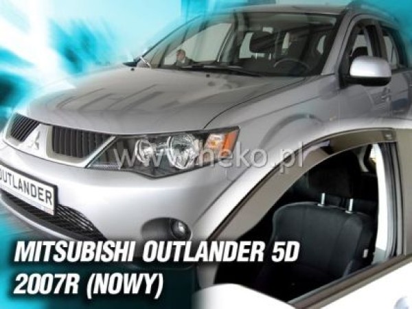 Ανεμοθραύστες Heko για Mitsubishi Grandis (2004+) combi - 4 τμχ. εμπρός και πίσω
