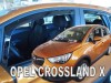 Ανεμοθραύστες Heko για Opel Crossland X (2017+) 5 πορτο - 4 τμχ. εμπρός και πίσω