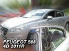 Ανεμοθραύστες Heko για Peugeot 508 (2011+) sedan - 4 τμχ. εμπρός και πίσω