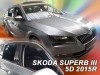 Ανεμοθραύστες Heko για Skoda Superb (2002-2008) sedan - 4 τμχ εμπρός και πίσω
