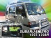 Ανεμοθραύστες Heko για Subaru Libero (1993-1999) 4 πορτο - 4 τμχ εμπρός και πίσω