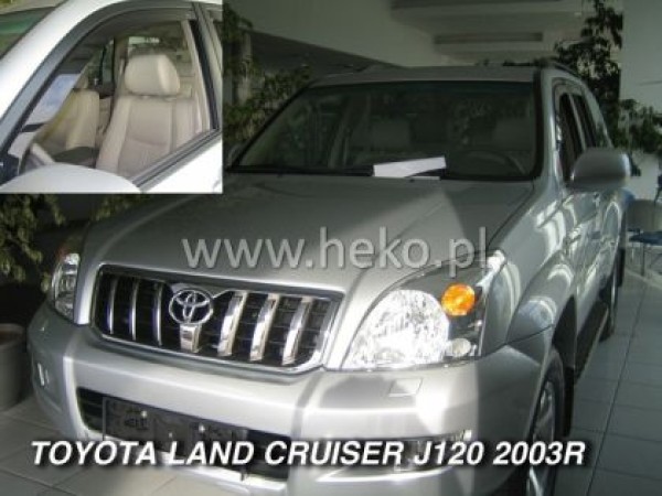 Ανεμοθραύστες Heko για Toyota Land Cruiser J120 (2003-2009) 5 πορτο - 4 τμχ. εμπρός και πίσω