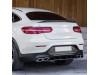 Αεροτομή πορτ μπαγκάζ για Mercedes GLE W292 coupe - μαύρη γυαλιστερή