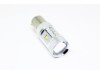 Led λάμπα BA15S με 6 x 5W CREE led και προτζέκτορα διπλού φωτισμού λευκή - 1τμχ.