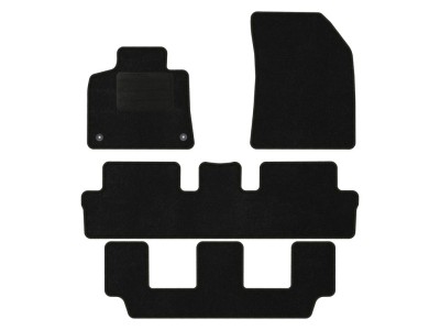 Πατάκια μοκέτα για Citroen C4 Grand Picasso II 2013-2018 - Texer Basic - 4τμχ.