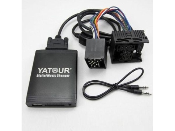 USB / MP3 Changer με Bluetooth* για BMW E36 / E38 / E39 / E46 / X3 / X5 / Z3 / Z8 / MINI R5x - με 17 pin port