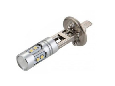 Led λάμπα Η1 10 W με 10 led 2323 επί 1 W CREE και προτζέκτορα - 1τμχ.