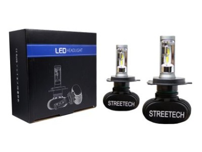 Led λάμπες H4 για μεσαία και μεγάλα φώτα 8000 lumen , 36 Watt - 6000K - 2τμχ.