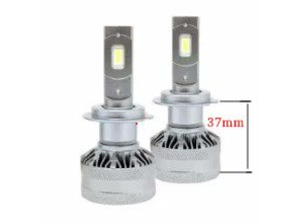 Led λάμπες Η7 μοντέλο A60 για μεσαία ή μεγάλα φώτα 155 000 lux , 55 Watt - CANBUS 6000K - 1500% πιό έντονη φωτεινότητα 2τμχ.