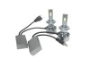 Led λάμπες - led kit Η7 μοντέλο A60 για φανάρια - 155 000 lux , 55 Watt, Canbus 4300K - 1500% περισότερο φως 2τμχ.