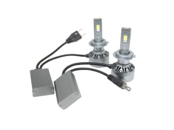 Led λάμπες - led kit Η7 μοντέλο A60 για φανάρια - 155 000 lux , 55 Watt, Canbus 4300K - 1500% περισότερο φως 2τμχ.