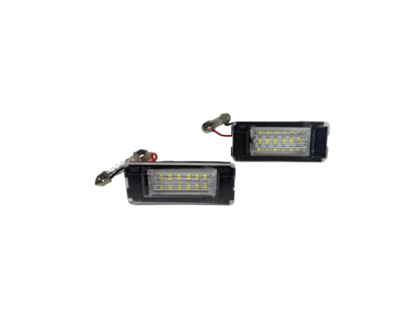 Πλαφονιέρα πίσω πινακίδας για Mini R52/R55/R55N/R56/R56N/R57/R57N/R58/R59 - 2 τμχ.